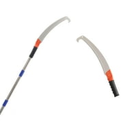 LAIDER HEROS 7FT Pole Saw for Tree Trimming, Long Extension Pruning Saw, Blade Tree Trimmer Pole, Manual Pole Cutter for, Yard Garden and Patios Trees Branches Cutting